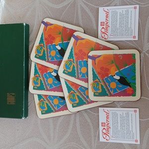 Pimpernel Coasters!